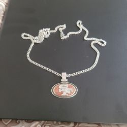 24 Inch Chain w SF 49ers Pendant Looking To Sell