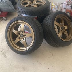 5x120 Forgestar Wheels and tires