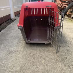 Red and grey Cat Carrier