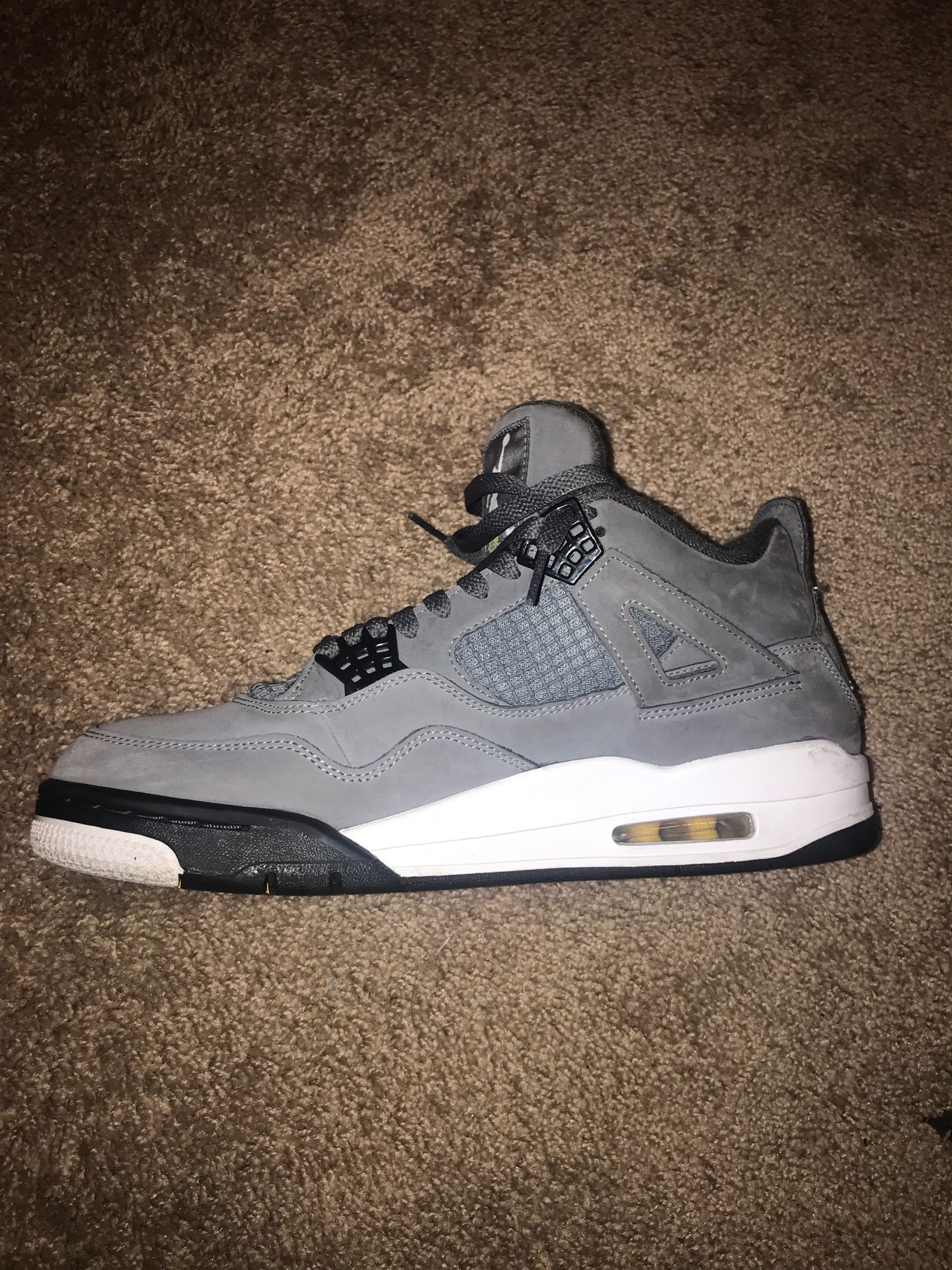 Jordan 4 grey size 10