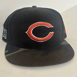 Chicago Bears Camo New Era Hat 9fifty Cap NFL Snapback Hat Adjustable  