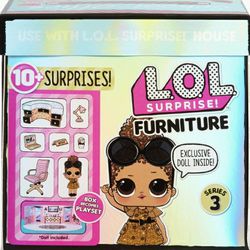 L.O.L. Surprise Furniture (10+ surprises inside box) •Classroom •Sleepover •School