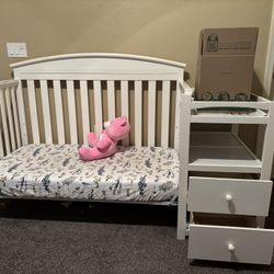 Crib With Mattress
