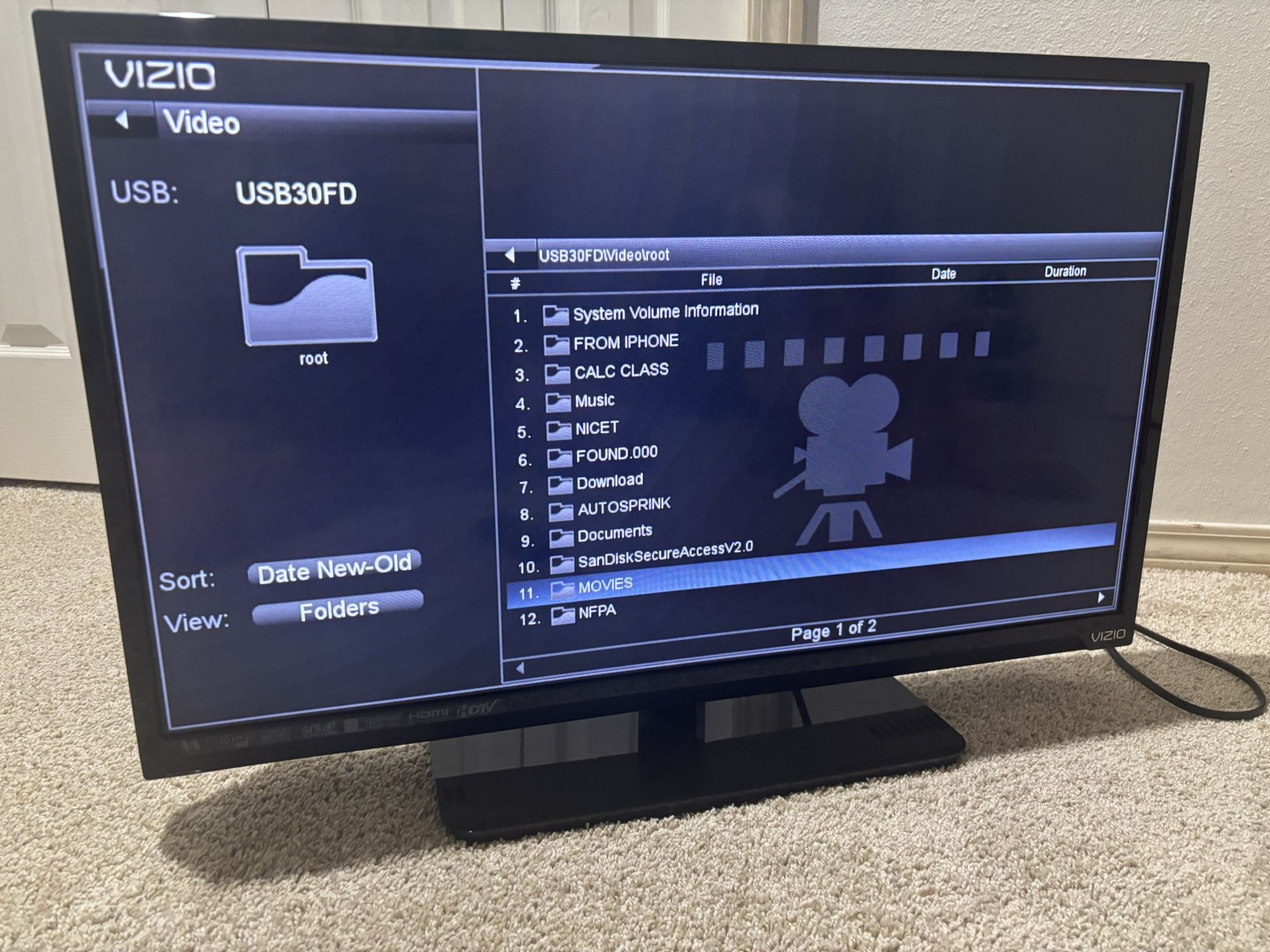 32” Vizio TV