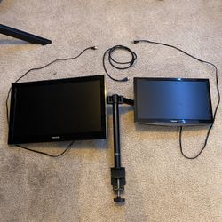 2  Toshiba Gaming Monitors 