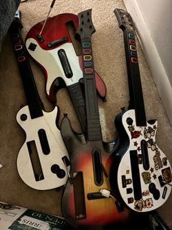 Guitar hero guitars