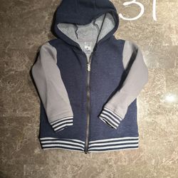 3T Clothing | Boys Fleece Zip Up Jacket (Lightweight)