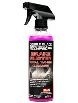 &S Professional Detail Products - Brake Buster Wheel Cleaner - Non Acid, Removes Brake Dust, Oil, Dirt, Light Corrosion (1 Pint)