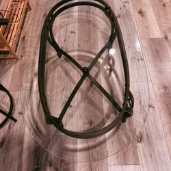 Nice Oval Glass Coffee Table