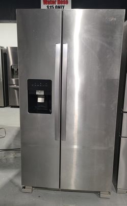 Whirlpool Side-by-Side Stainless Steel Refrigerator
