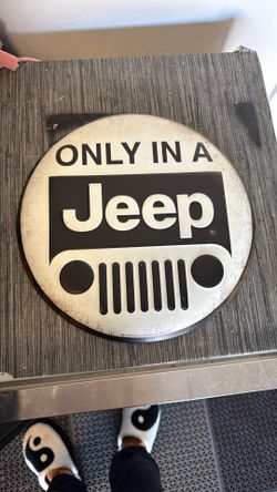 Jeep Metal wall sign