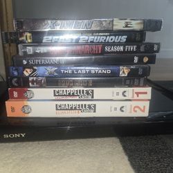 Sony Dvd Player N Misc Movie /Shows Sets