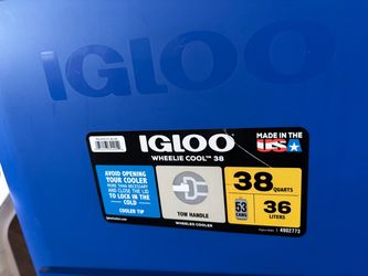 Igloo Wheelie Cool 38 Qt Rolling Cooler