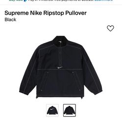 Nike x Supreme Rip stop Jacket Size M