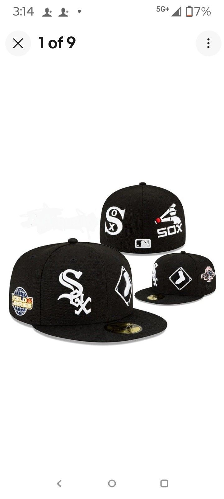 Chicago Whitesox World Series New Era Fitted Hat