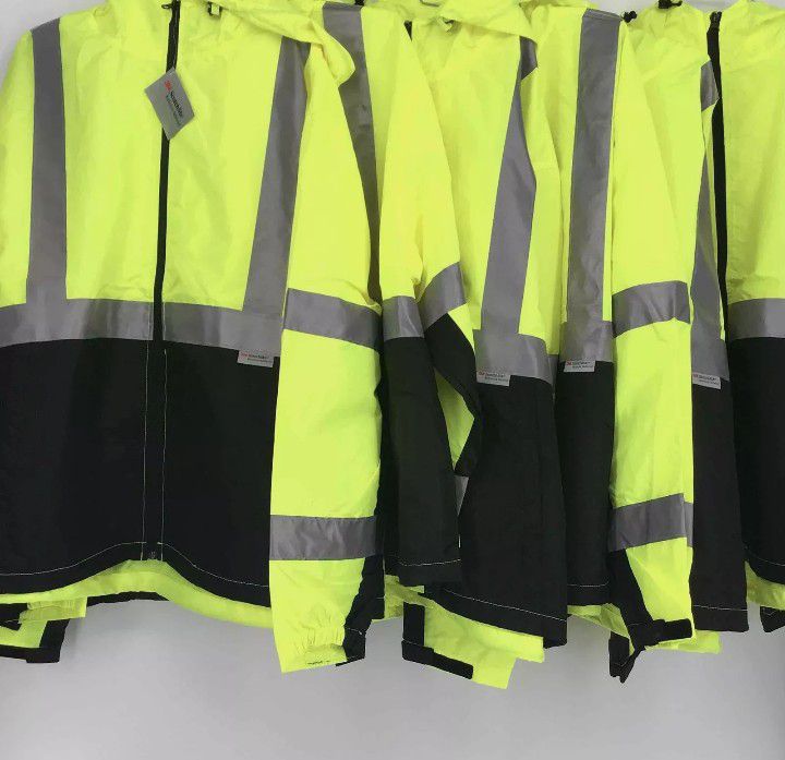 3m Unisex Neon Reflective Jacket  Size 3XL..... CHECK OUT MY PAGE FOR MORE MORE ITEMS
