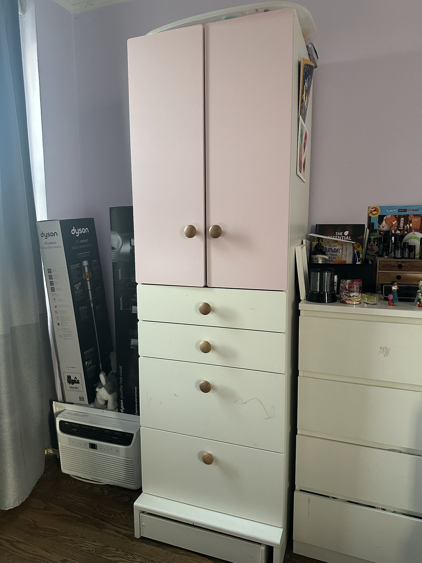 IKEA Pink Children’s Wardrobe