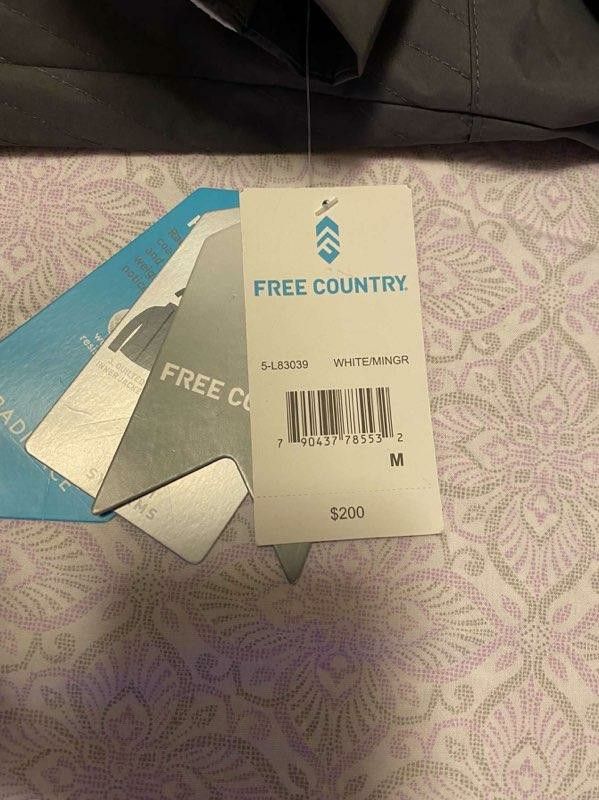 Free country 2 in 1 winter jacket white/mingr