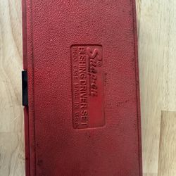 Snap-On bushing driver set with PB20 case