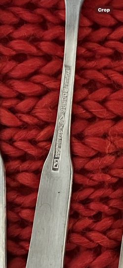 $25 For 8 Qty Korea Roger’s Stainless Steel Buffet 3 Prong  Cocktail Forks 