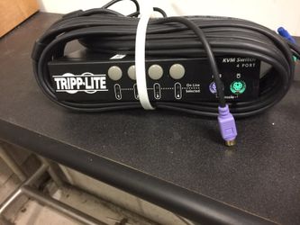 TRIPP LITE KVM Switch 4 Port