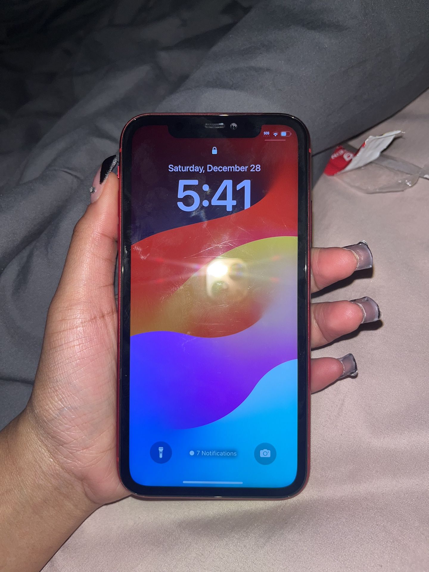 Red iPhone 11