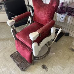 Old Barber Chair