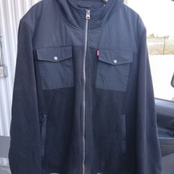 A, JACKET SIZE XXL UNIQUE BLACK COLOR