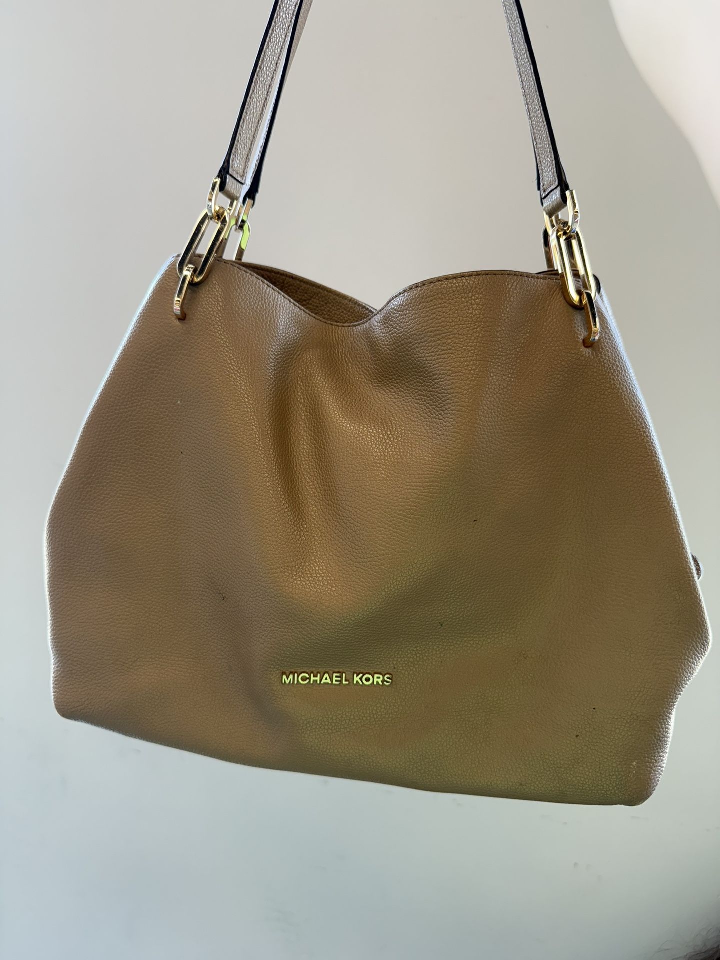 Michael Kors Handbag With Gold-tone Accents