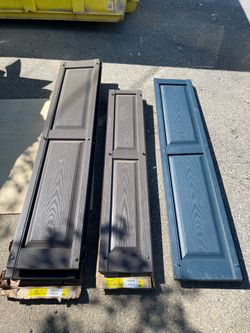 Vinyl shutters