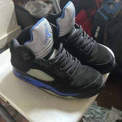 Tracer Blue Jordan 5s