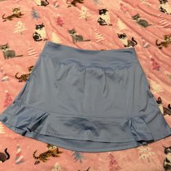 Baby Blue Tennis Skort