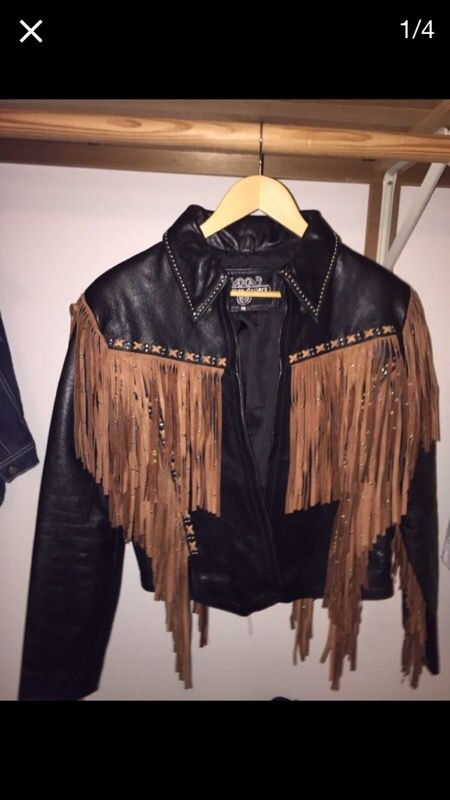 2 women's motorcyle jackets,