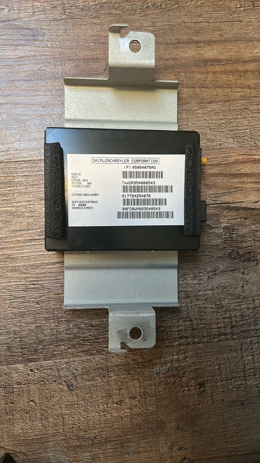 Satellite receiver module