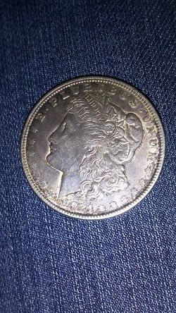 1921 Morgan silver