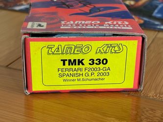 Tameo Kits TMK 330 Ferrari F2003-GA 1/43 Scale Model Kit