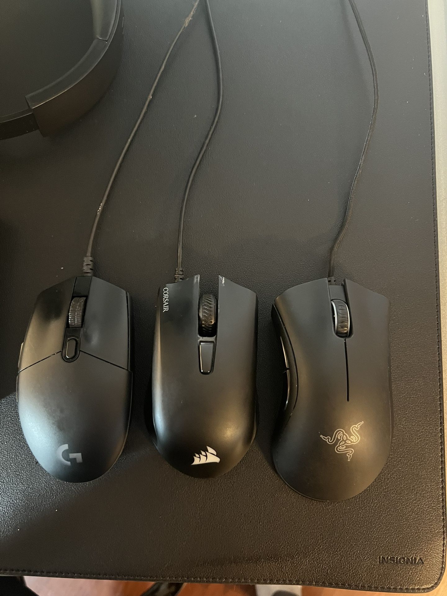 Gaming mice + corsair keyboard bundle