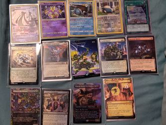 Pokemon and Magic The Gathering Cards