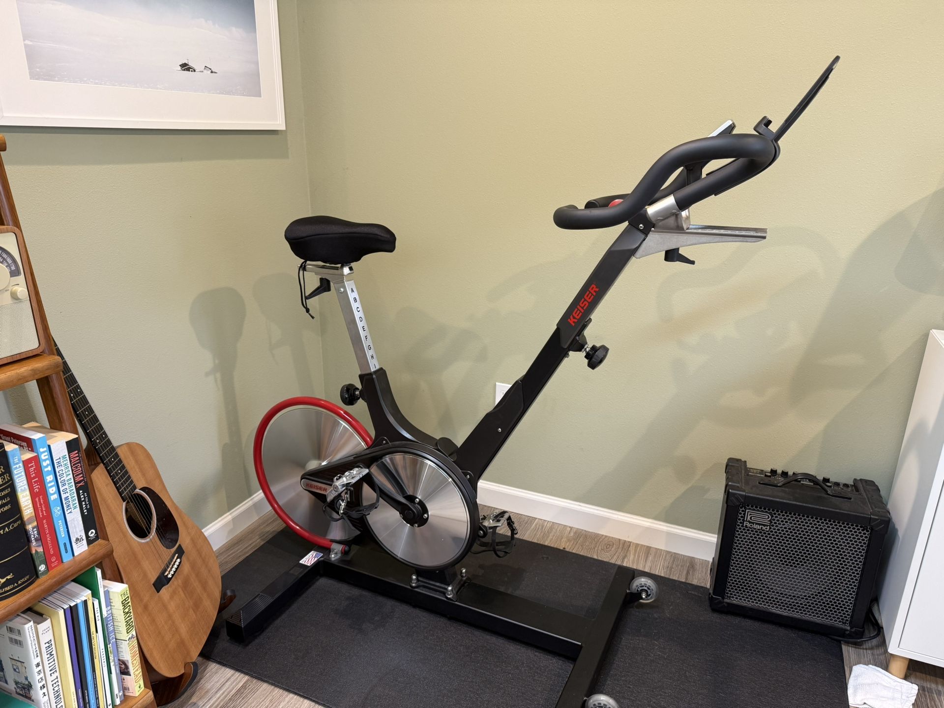 Like-new Keiser M3i indoor exercise bike