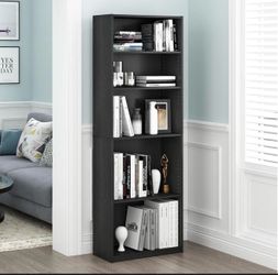 Back bookshelf fully assembled