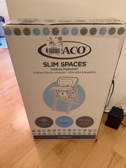 Graco Slim Spaces folding high chair
