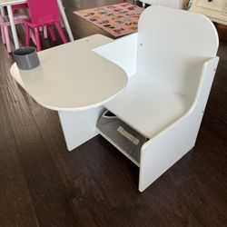 Kids Wooden Desk & Chair 