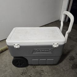 Coleman Cooler On Wheels