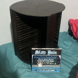 CD Storage Tower with Slow Pain 'On the Left on the Right' CD
