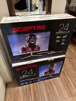 Sceptre Monitors (24in, 1080p, 165hz, 1ms, AMD freesync)