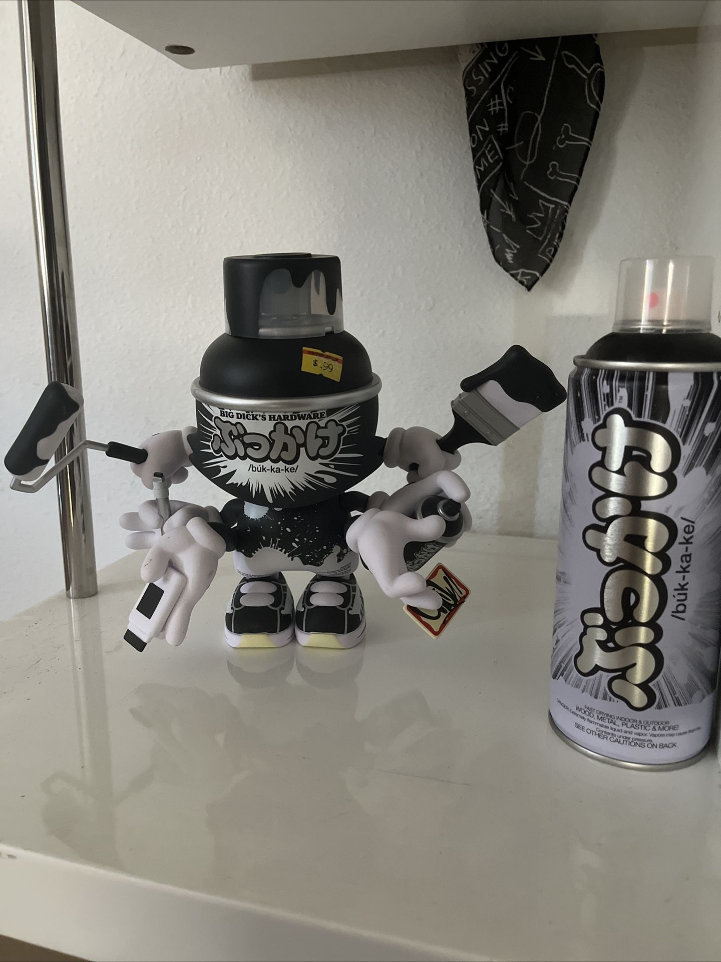 OG Slick Black Widow Superplastic Figure