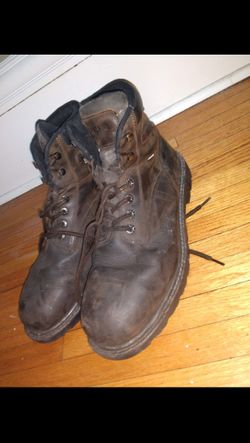 Wolverine steel toed boots