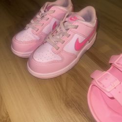 NIKE Five pair of 9C toddler shoes for $45! Nike, Cat & Jack, The Children’s Place ( Bundle )