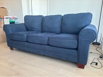 Navy Blue Sleeper Sofa