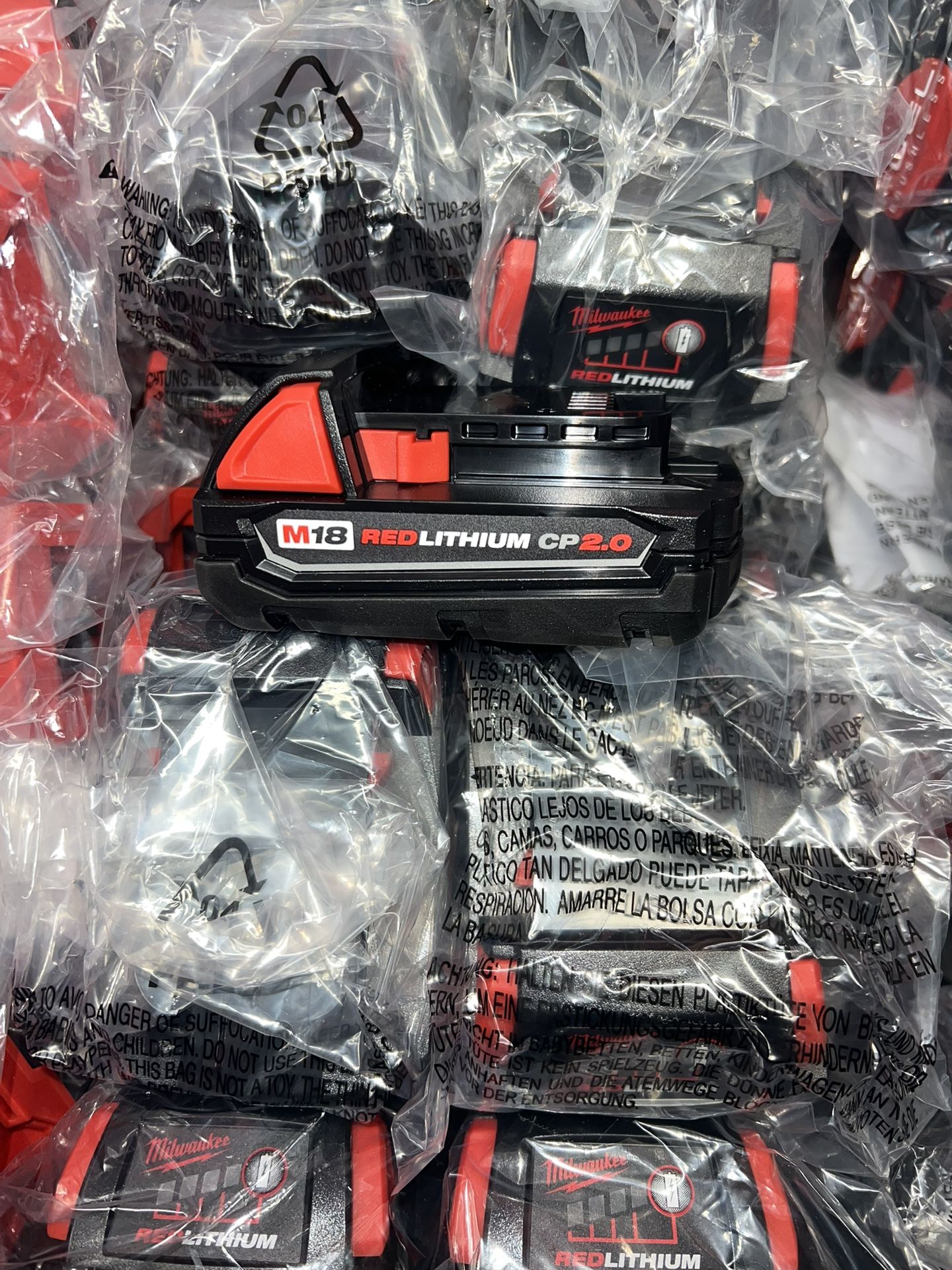 Milwaukee M18 2.0cp Battery. Model #48-11-1820